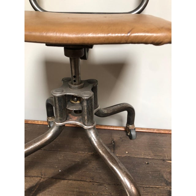 Vintage Industrial Metal Desk Chair Chairish