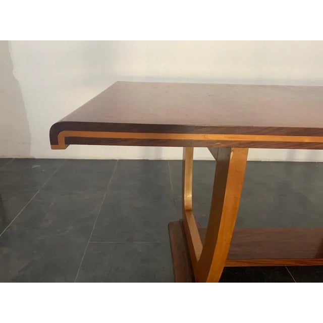 Elm & Maple Dining Table, 1940s For Sale - Image 9 of 12