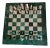 Chess Board in Malachite, Set of 33 For Sale