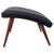 Danish Oak Footstool with Leather Upholstery, 1960s For Sale - Image 10 of 10