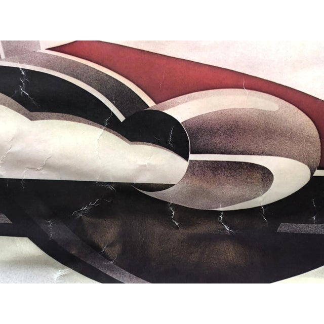 Rolling Stones American Tour Poster by John Pasche, 1972 For Sale - Image 4 of 11