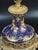 Cobalt Blue Porcelain Vase with Gilt Figural Reserve in the style of Sèvres, Befos For Sale - Image 12 of 18
