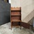 English 1900-1909 Edwardian Mahogany Waterfall Bookcase With a Cupboard Base on Castors For Sale - Image 3 of 15