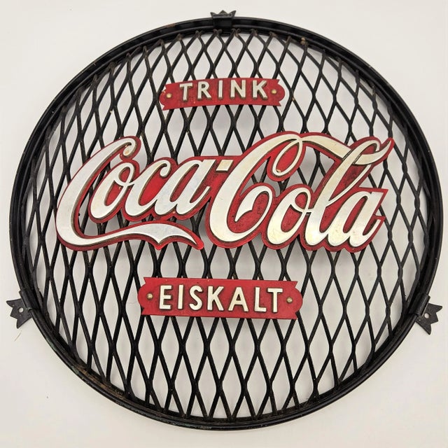 Coca - Cola Fan Cover, 1959 For Sale - Image 4 of 4
