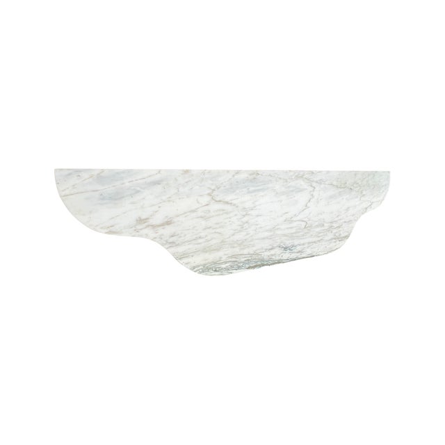 Late 20th Century Gold Gilt French Marble Top Console Sofa Table Chairish