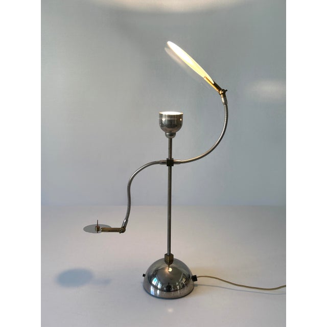 Postmodern Servoluce Table Lamp by Enzo Catellani for Catellani & Smith, Italy, 1980s For Sale - Image 4 of 18
