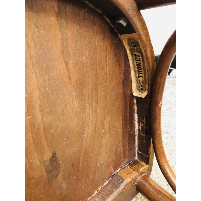 Set of Vintage Cafe Chairs by Thonet, 1920s, in Good conditions. Designed 1920 to 1949 This piece has an attribution mark,...