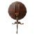 Brown Vintage Georgian Style Tilt Top Table For Sale - Image 8 of 8