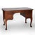 Antique Rj Horner Mahogany Serpentine Bombay Style Desk With Claw & Ball Feet For Sale - Image 16 of 17