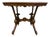 Antique W & M Salmans Victorian Eastlake Carved Oak Trestle Base Library Table For Sale