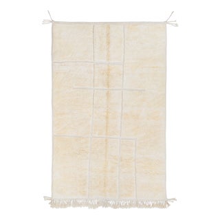 Hand-Knotted Wool Rug by Azele Studio For Sale