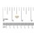 Early 21st Century 10K Yellow Gold 1/10 Cttw Diamond Heart and Beaded Halo Stud Earrings (I-J Color, I1-I2 Clarity) For Sale - Image 5 of 5