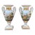 Early 19th Century French Vieux Paris Hand-Painted Porcelain Vases- a Pair For Sale