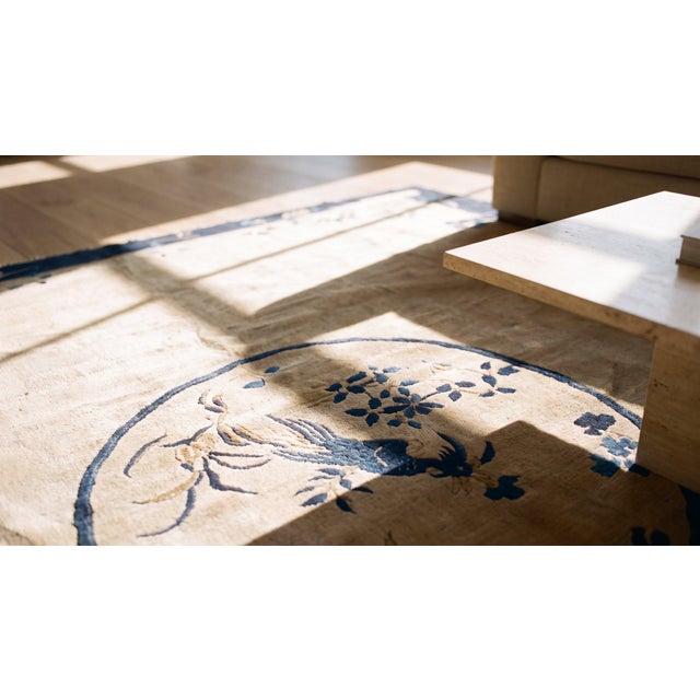 Early 20th Century Chinese Peking Carpet ( 9'3'' x 14'3'' - 282 x 435 ) For Sale - Image 10 of 12