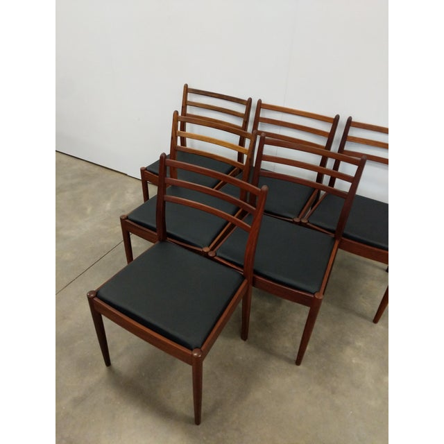 Set of 6 Vintage Mid Century Modern Dining Chairs by G Plan For Sale In New York - Image 6 of 10
