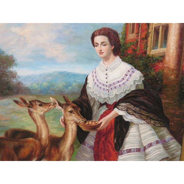 Offered For Sale Is This High Quality Framed Art Being Sold From Private Home. Was Professionally Framed Approx: 20 - 30...