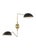 Ellen DeGeneres by Visual Comfort Studio Jane Double Task Sconce, Black For Sale In Greenville, SC - Image 6 of 6