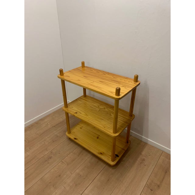 1990s Pine Shelf in the style of Willem Lutjens, 1960s For Sale - Image 5 of 10