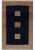 Handwoven Gabbeh Area Rug 3'3"×4'11" For Sale