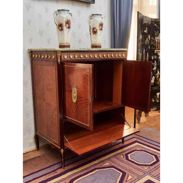 TV Cabinet with Marble Top For Sale - Image 3 of 17