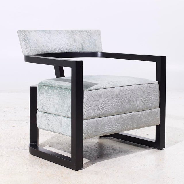 Hellman-Chang Hellman Chang Tao Lounge Chairs - Pair For Sale - Image 4 of 12