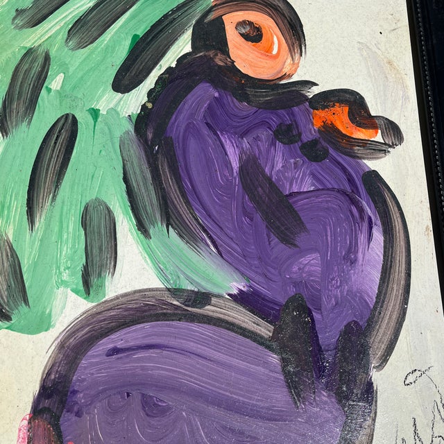 1970s 1972 Peter Robert Keil Abstract Painting For Sale - Image 5 of 12