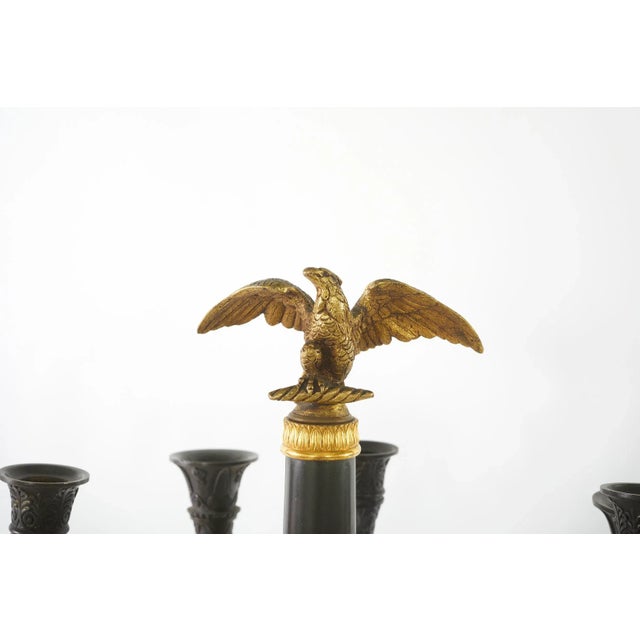 19th Century Bronze Torchiers / Candelabras - a Pair For Sale In New York - Image 6 of 12