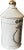 Fornasetti Mid-Century Handpainted Porcelain “Opium” Apothecary Canister in the Style of Piero Fornasetti Made in Japan For Sale - Image 4 of 10