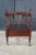 Mid 20th Century English Georgian Style Mahogany Canterbury Magazine Rack Stand 19" For Sale - Image 4 of 18