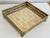 Late 20th Century Vintage Mottahedeh Etched Brass Pineapple Motif Tray For Sale - Image 5 of 9