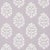 Transitional Schumacher X Vogue Living Talitha Embroidery Fabric in Wisteria For Sale - Image 3 of 3