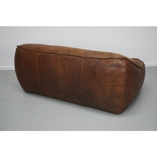 Vintage Dutch Leather Ringo Sofa from Gerard van den Berg, 1970s For Sale - Image 16 of 18