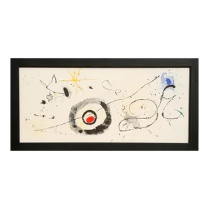 Derriere le Miroir 5, Joan Miro Lithograph
