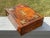Mid 19th Century 19th C. English Walnut Box With Brass Inlay and Fine Paper Lining For Sale - Image 5 of 10
