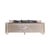 Maison Velour Imperial Luxe Sofa – European Gold Accent Statement Sofa For Sale - Image 4 of 7