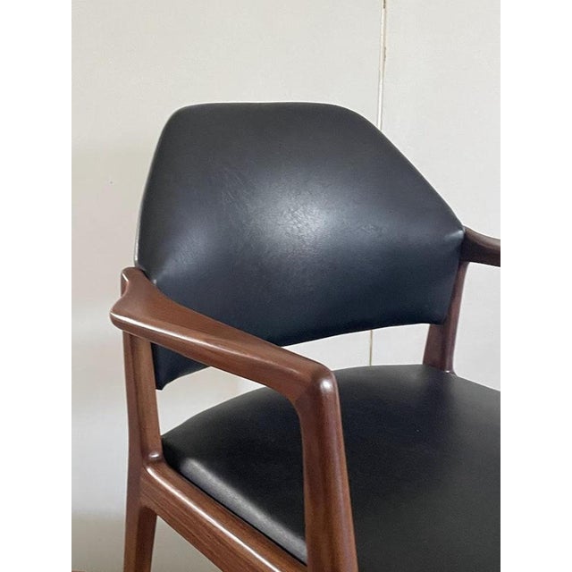 Animal Skin Wilkhahn Armchair by Georg Leowald, Germany, 1960s For Sale - Image 7 of 15