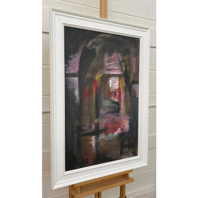 1990s Angela Wakefield, Railway Arches & Bridges Abstract Expressionist Art by Modern British Painter, 1999 For Sale - Image 5 of 13