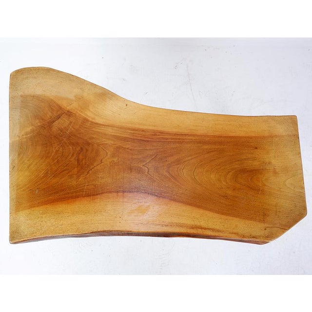 Brown Wood Coffee Table For Sale - Image 3 of 12