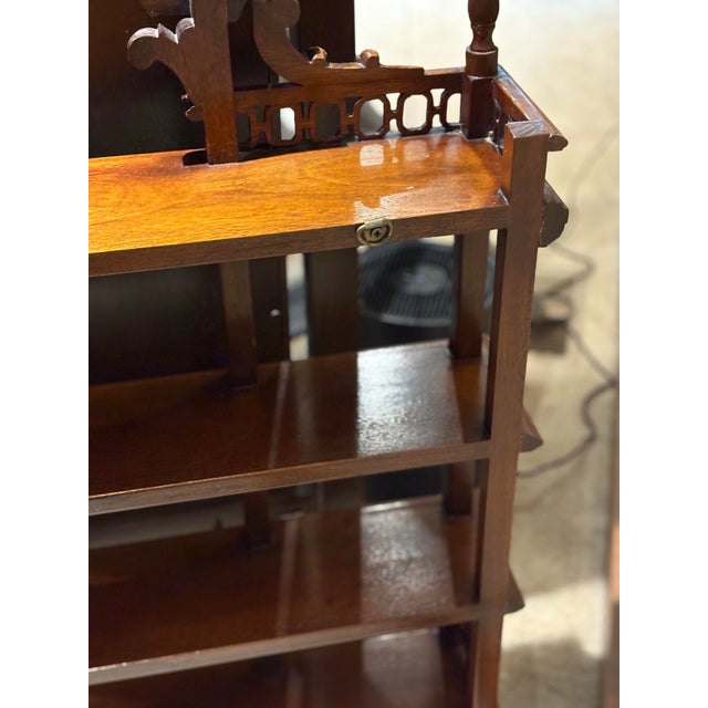 1990s Wall Mounted Ornate Victorian Shelf For Sale - Image 6 of 6