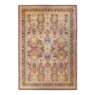 Mogul Collection Hand-Knotted Area Rug - Red 12' 1" x 18' 0" For Sale