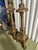 Pair of Brass Prickets Adapted as Lamps on Wood Bases, Late 19th Century For Sale In Savannah - Image 6 of 6
