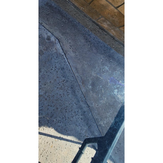 Mid 20th Century Vintage Calcutta Brown Jordan Style Table & Dining Chair- Set of 7 For Sale - Image 5 of 18