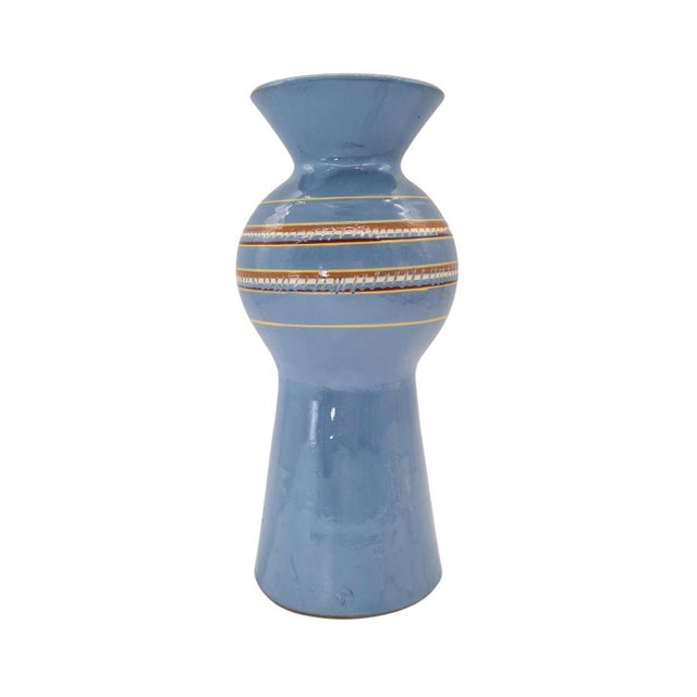 Mid-Century Modern Decorative Ceramic Vase, 1960s For Sale - Image 12 of 12