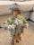 Dresden Porcelain Pair of 19th Century Continental Porcelain Figurines For Sale - Image 4 of 7