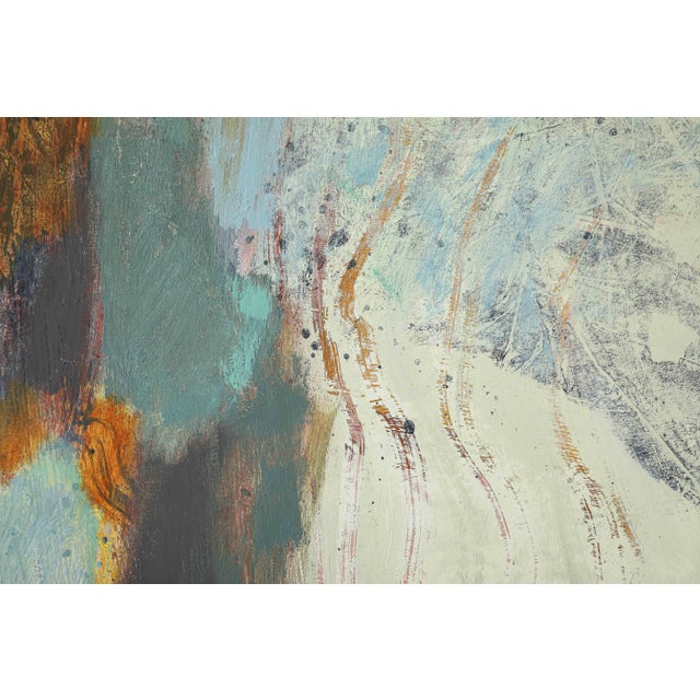 Vacillation | Original Oil on Panel by S. Massaux For Sale - Image 10 of 13