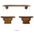 This remarkable vintage 20th Century bench is a testament to enduring quality and timeless design. Crafted from solid wood...