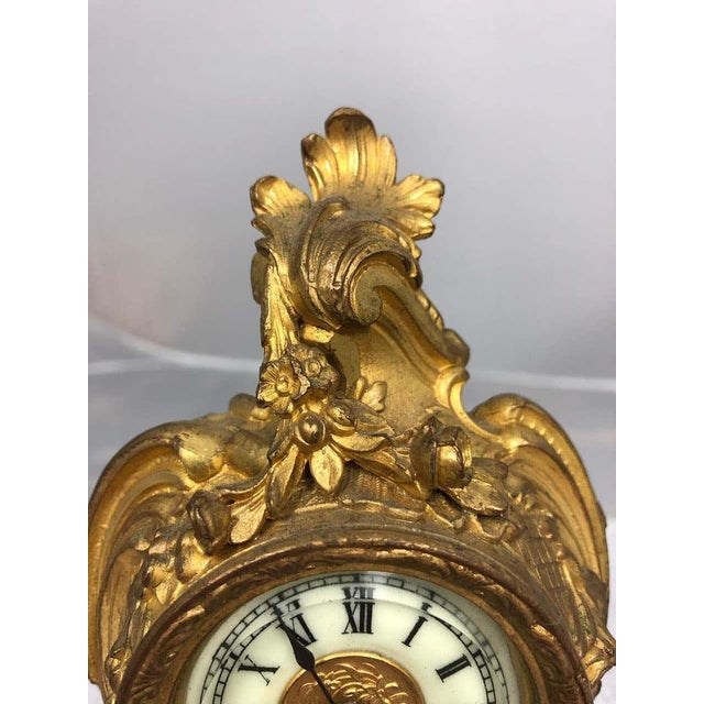 Louis XVI Style Mantel Clock, Late 19th Century For Sale - Image 12 of 13