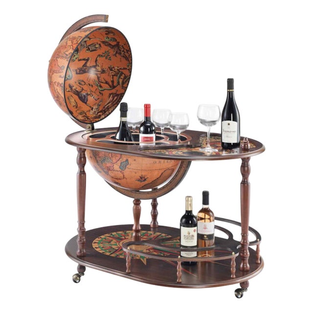 Globe Bar by Zoffoli Globes For Sale