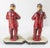 Metal 1940s Pair of French Art Deco Bookends With Chinese Figures For Sale - Image 7 of 12