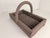Vintage Karl Springer Matte Bisque Porcelain Basket Centerpiece For Sale - Image 11 of 15